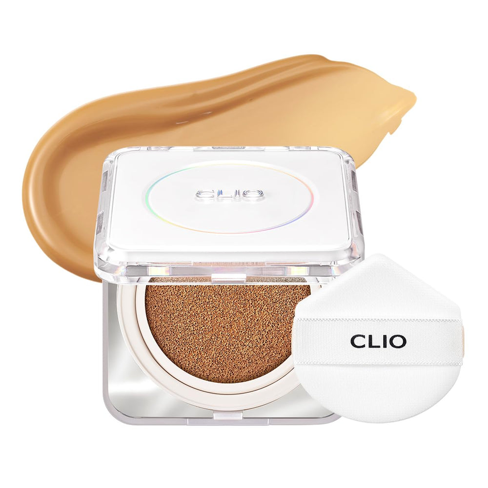 CLIO Kill Cover Founwear Cushion bottle showing breathable natural matte finish for daily wear.