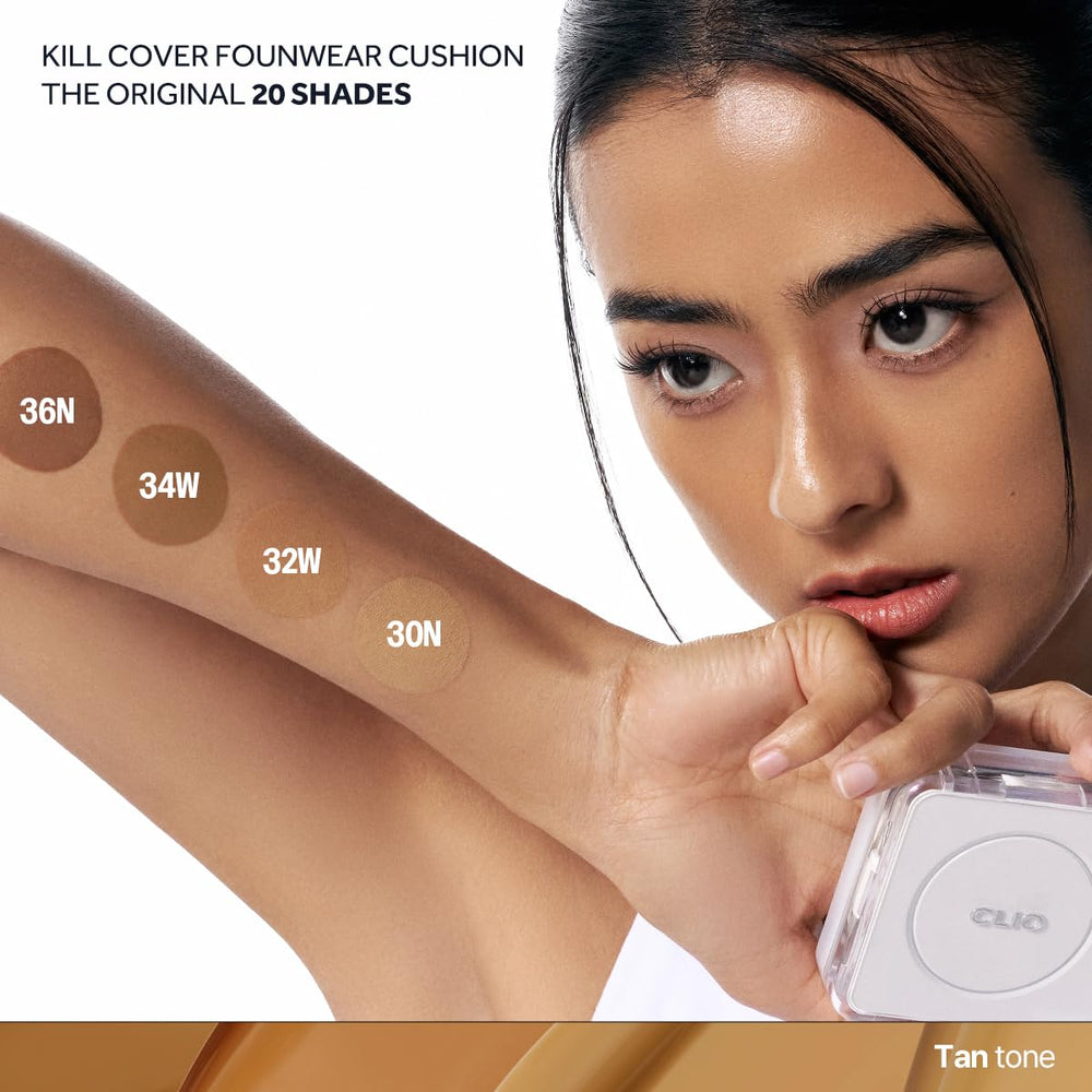 CLIO Kill Cover Founwear Cushion delivers airy satin texture for luminous skin