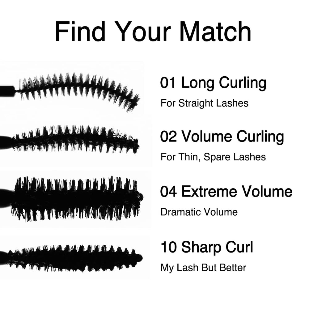 Pink elastic brush design of CLIO Kill Lash Superproof Mascara for close-fit curl