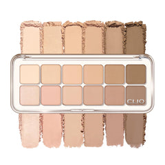 CLIO PRO EYE PALETTE AIR 08 LATTE SENIOR base color for even tone and seamless blending