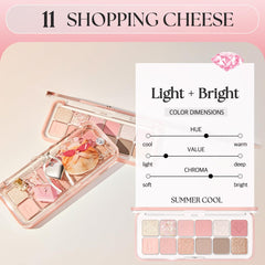 CLIO PRO EYE PALETTE AIR base shade provides a clean starting option.