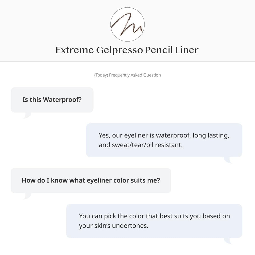 CLIO PROFESSIONAL Extreme Gelpresso Pencil shows warm and cool tone versatility