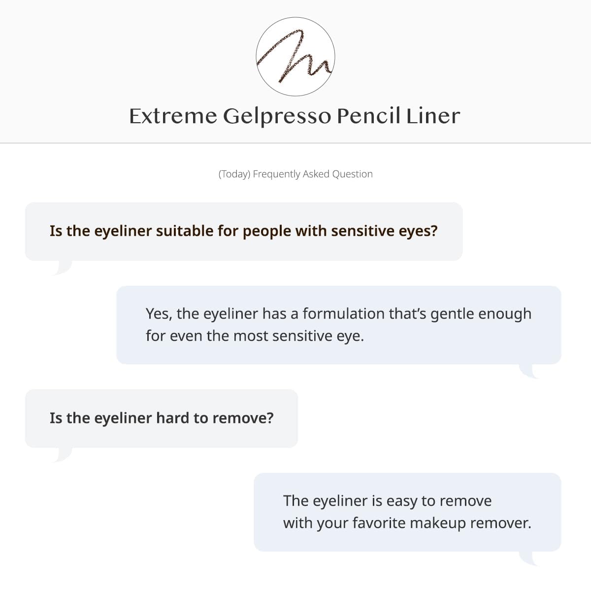 CLIO PROFESSIONAL Gelpresso Pencil applying winged liner