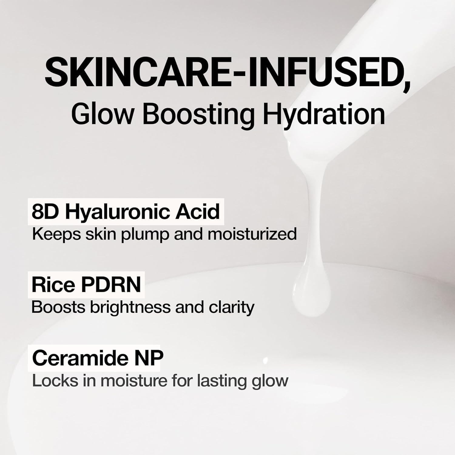Radiance swirl image suggesting glow from CLIO Glazing Milky Essence