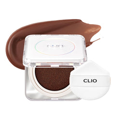 CLIO Kill Cover Founwear Cushion compact with built-in applicator for quick, even coverage.