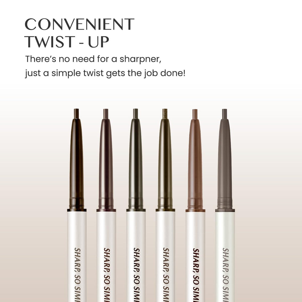 Shade 03 Black Brown delivers versatile depth for natural or defined looks.
