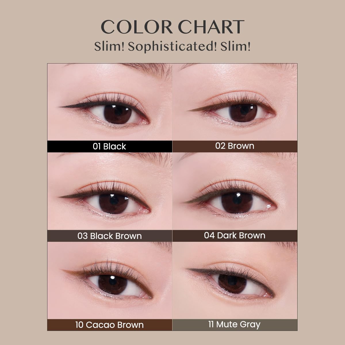 K-beauty staple that enhances eye looks with reliable pigment.