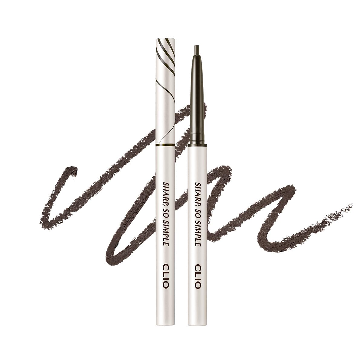 CLIO SHARP SO SIMPLE with 2mm tip for precise definition and long-lasting color.