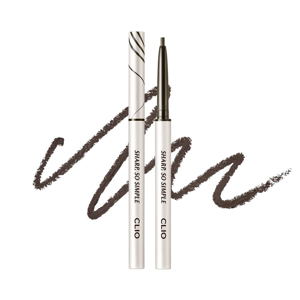 CLIO SHARP SO SIMPLE with 2mm tip for precise definition and long-lasting color.