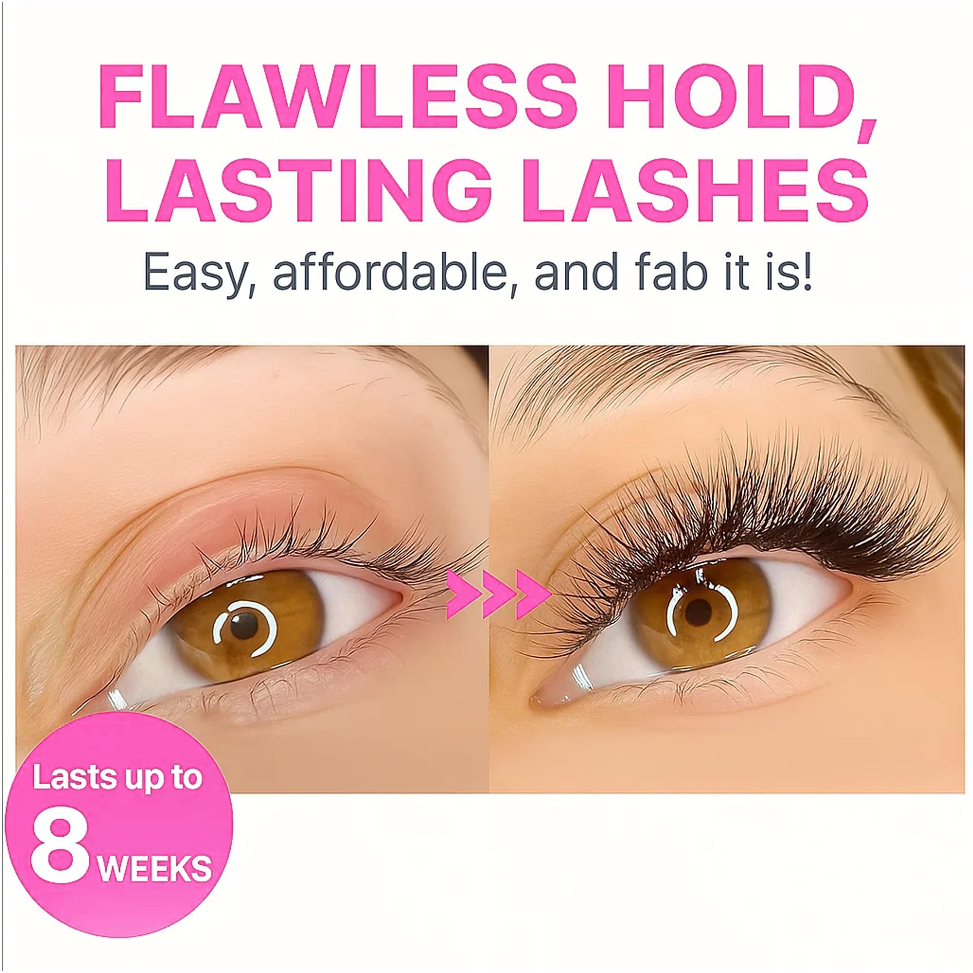 CLIONE PRIME lash extension glue drying time 1-2 seconds—fast set for salon work