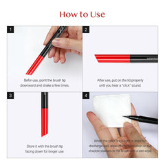 CLIO PROFESSIONAL Superproof Pen pairs well with brow or mascara products.