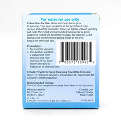 Cliradex Towelettes vegan and cruelty-free packaging