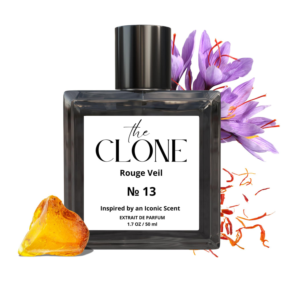 Clone Rouge Veil 13 bottle pour reveals saffron and jasmine opening, offering a radiant first impression.