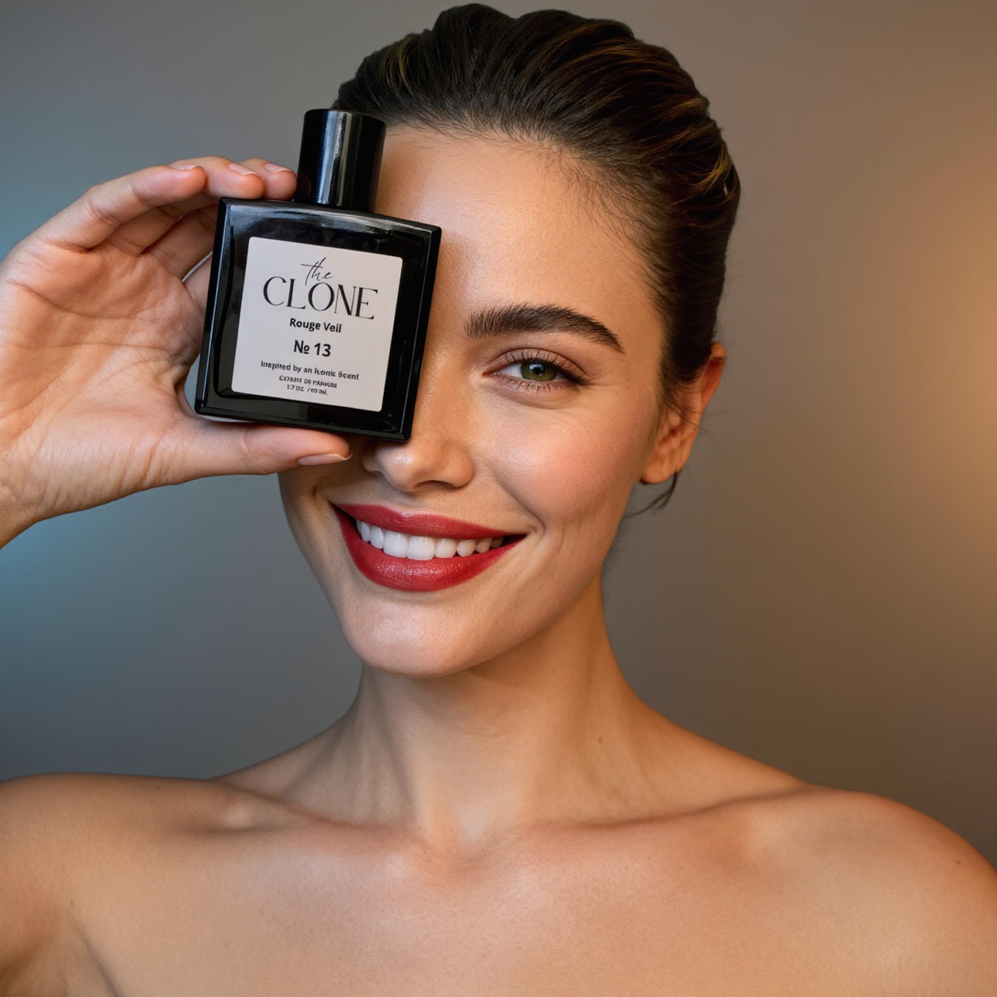 Clone Rouge Veil 13 packaging box communicates vegan and cruelty-free ethics with a modern look.