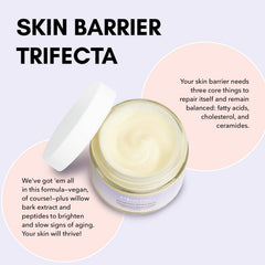 Clover Balancing Water Balm argan oil contributes linoleic-acid-rich soothing care.