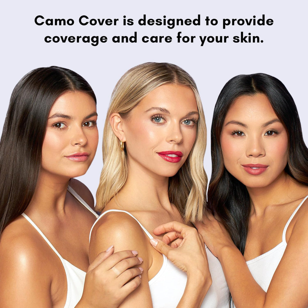 Clover Camo Cover concealer with long-lasting wear on face and eyes.