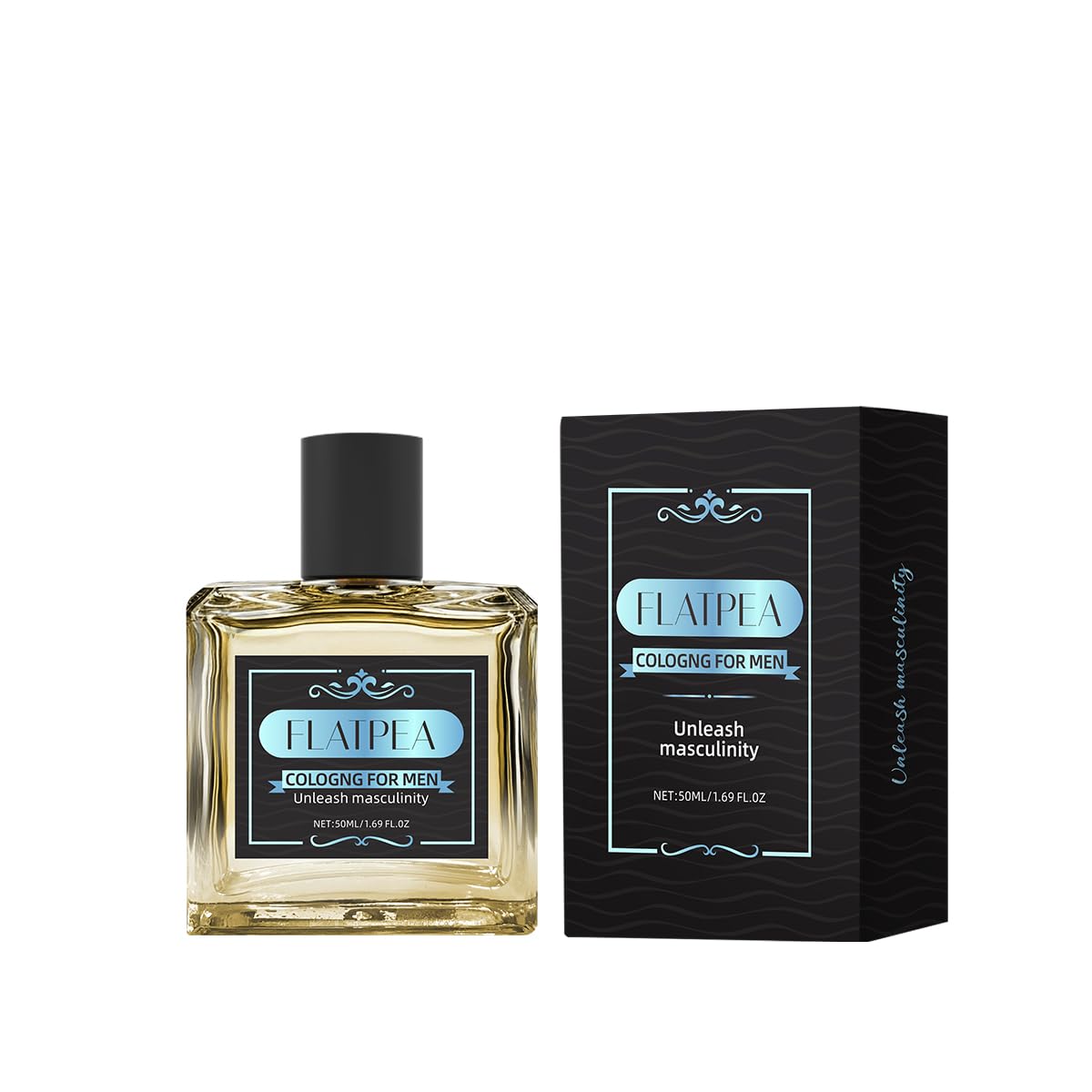CLQFDT Woody Cologne bottle front conveys premium masculinity and all-day confidence.