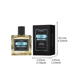 CLQFDT Woody Cologne daily wear lifestyle shot suggests office-to-evening versatility.