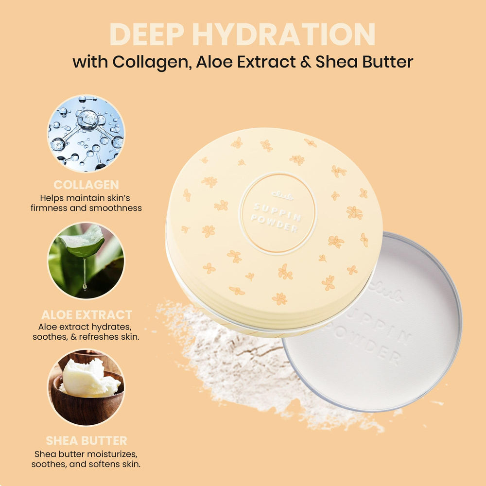Club Suppin translucent powder delivers no flashback for photos.