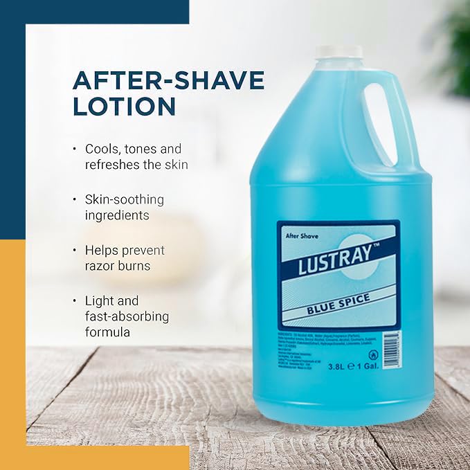 Classic barber formula delivers balanced cooling and protective feel.