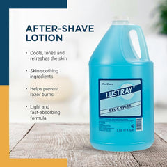 Classic barber formula delivers balanced cooling and protective feel.