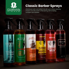 Clubman Special Reserve bottle with heritage design for a timeless grooming ritual.