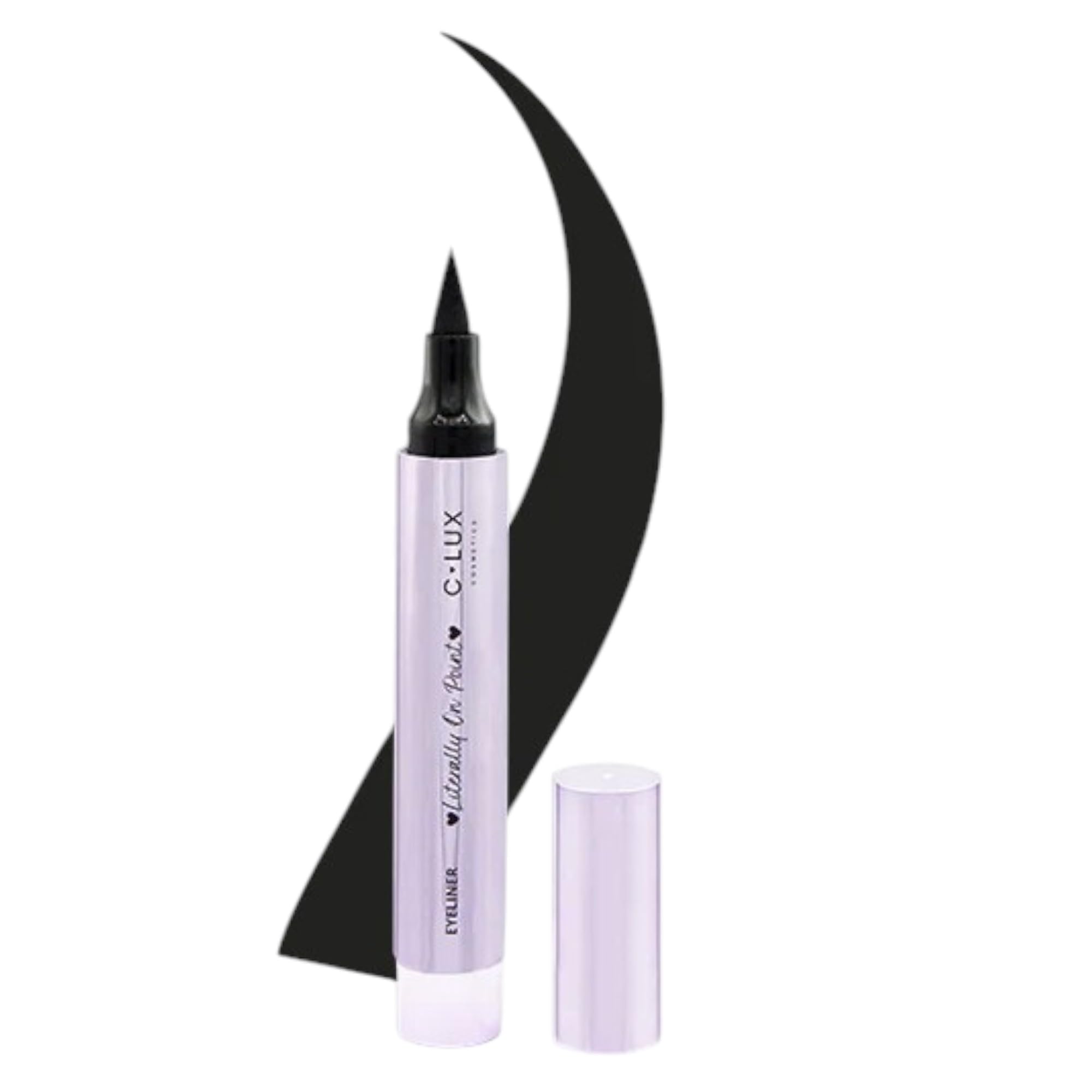 C-LUX Literally On Point jumbo marker eyeliner tip for precise, bold lines with long wear