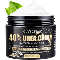 Clyecfra 40% Urea Cream bottle showing deep hydration potential