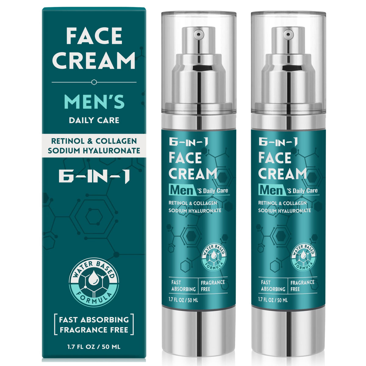 CMYYDX 6-in-1 face cream bottle demonstrates lightweight hydration for daily use.