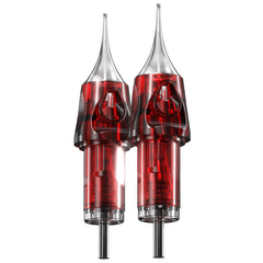 CNC 5RL tattoo needles 20pcs packaging showing sterile, ready-to-use set.