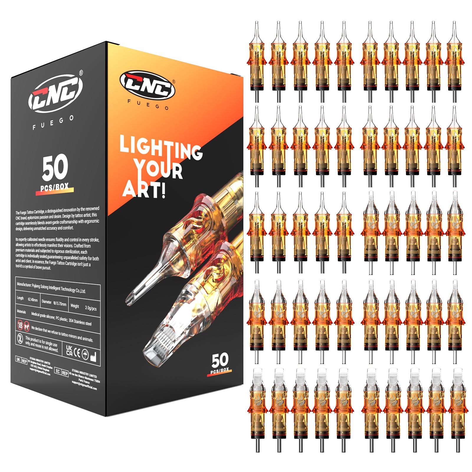 CNC cartridges fit standard machines and grips for easy upgrades