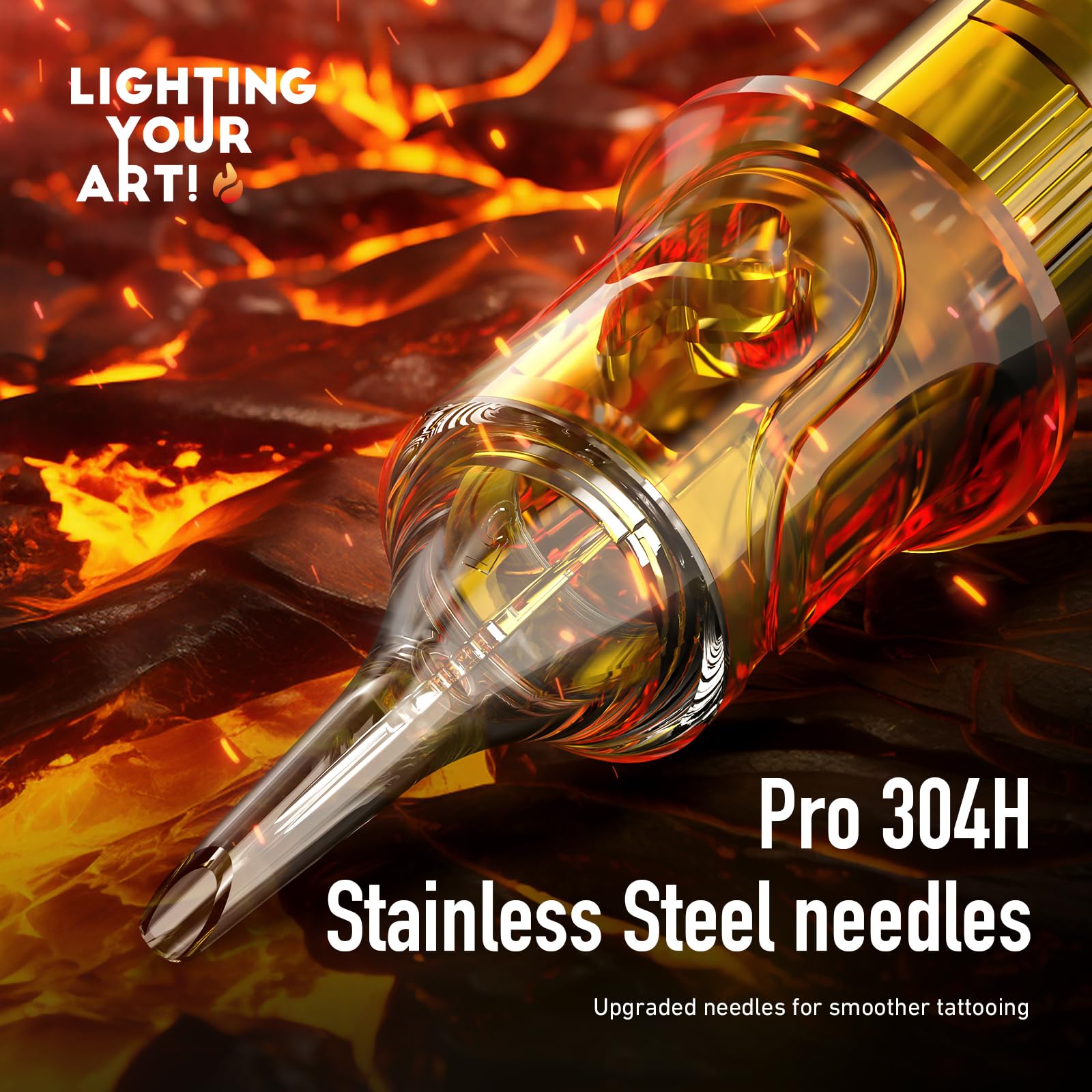 EO sterilized CNC cartridge pack highlighting hygiene standard