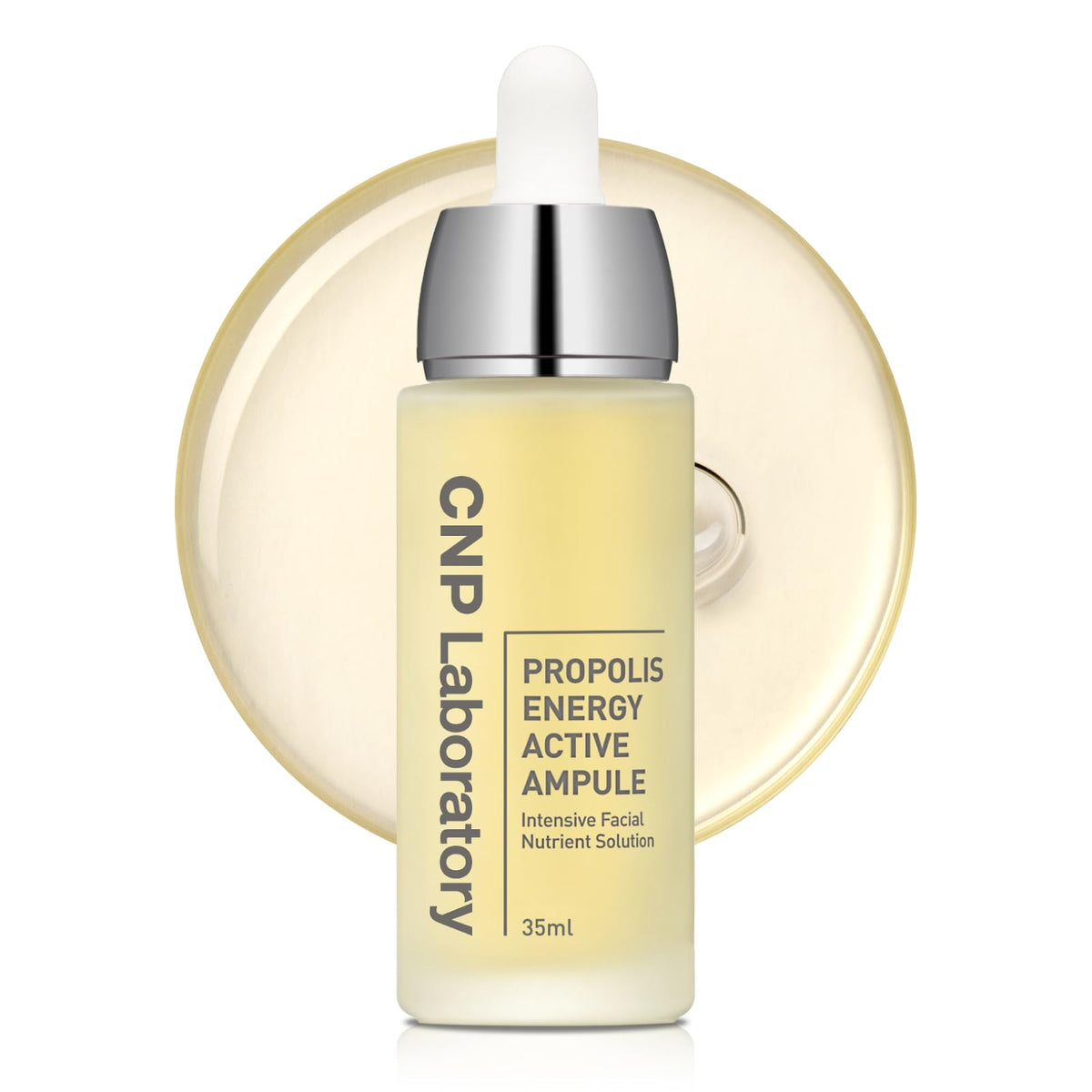 CNP Honey Glow Serum bottle close-up highlighting hydration-ready formula