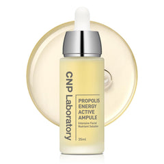 CNP Honey Glow Serum bottle close-up highlighting hydration-ready formula
