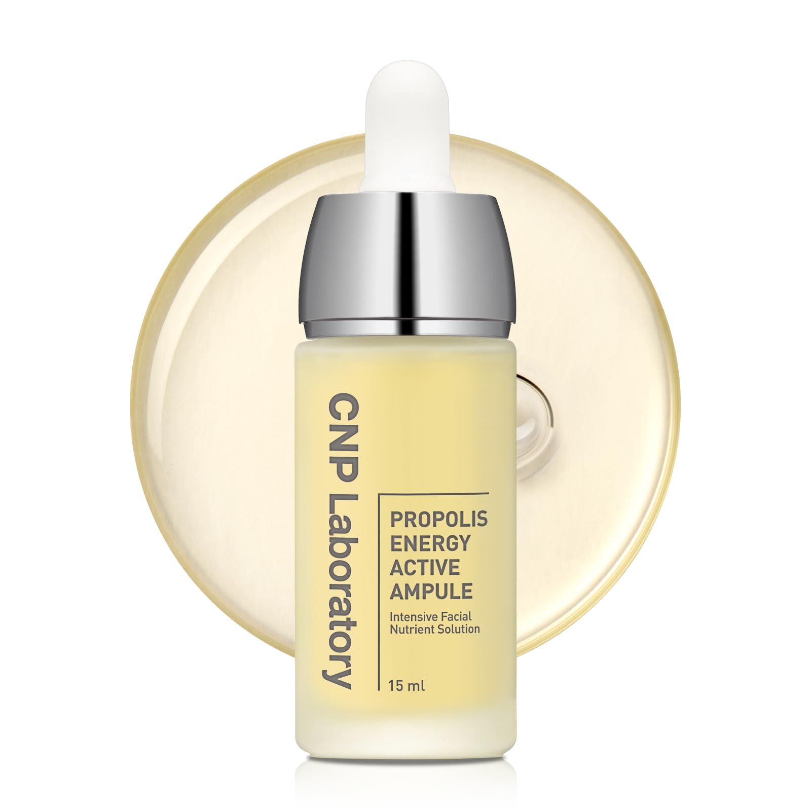 CNP Honey Glow Serum bottle delivering deep hydration for radiant skin.