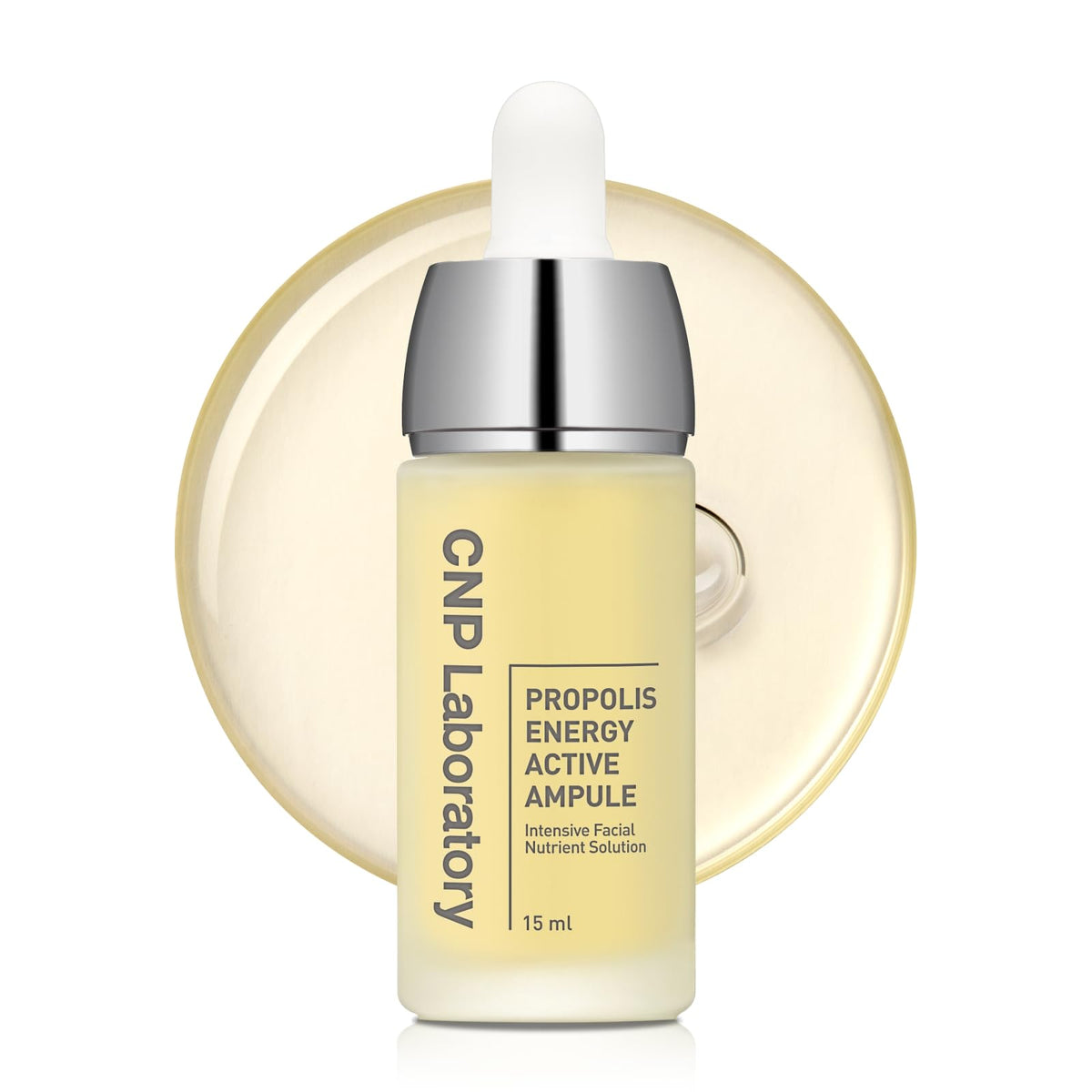 CNP Honey Glow Serum bottle delivering deep hydration for radiant skin.