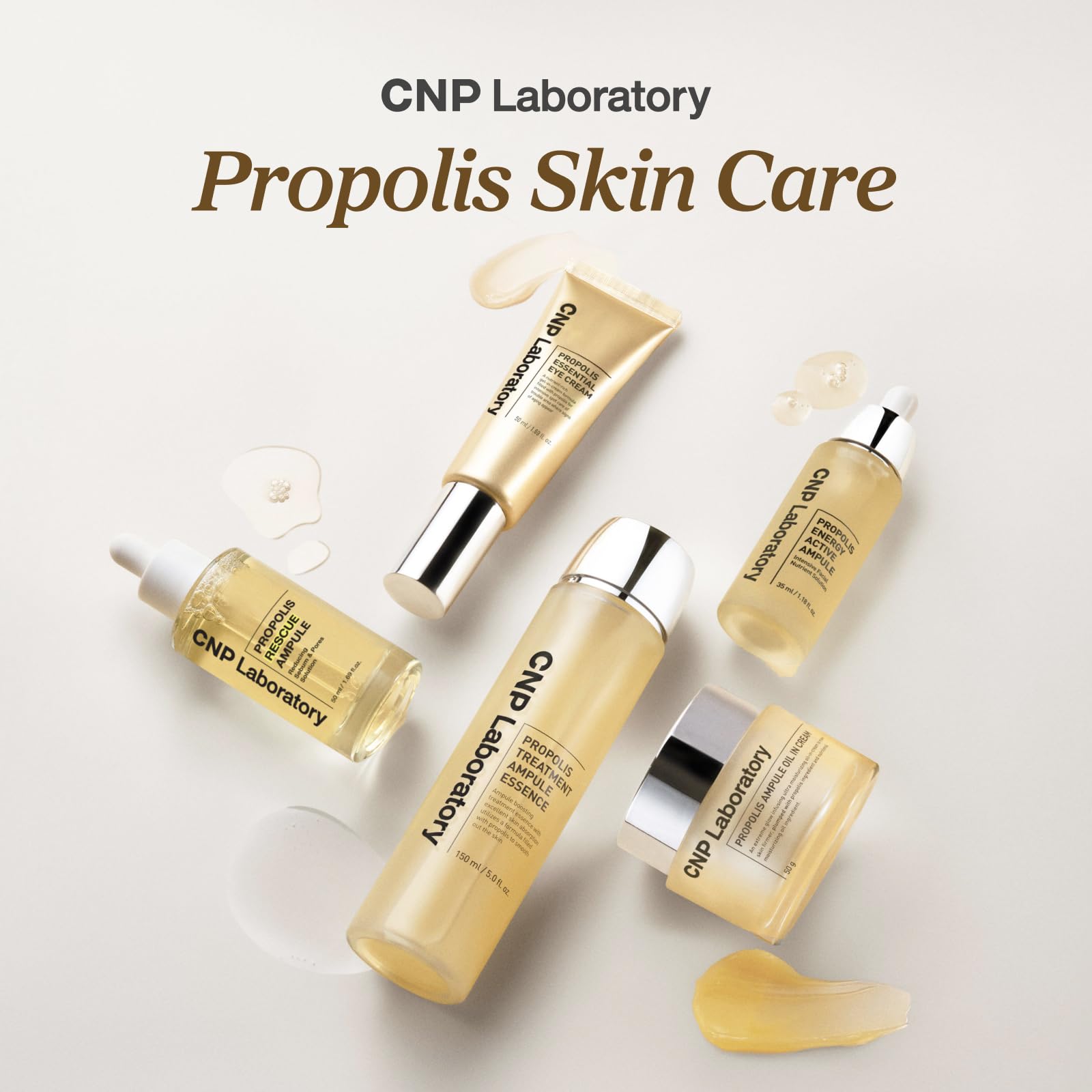 CNP Honey Glow Serum centella focus suggests gentle calming and skin barrier care.