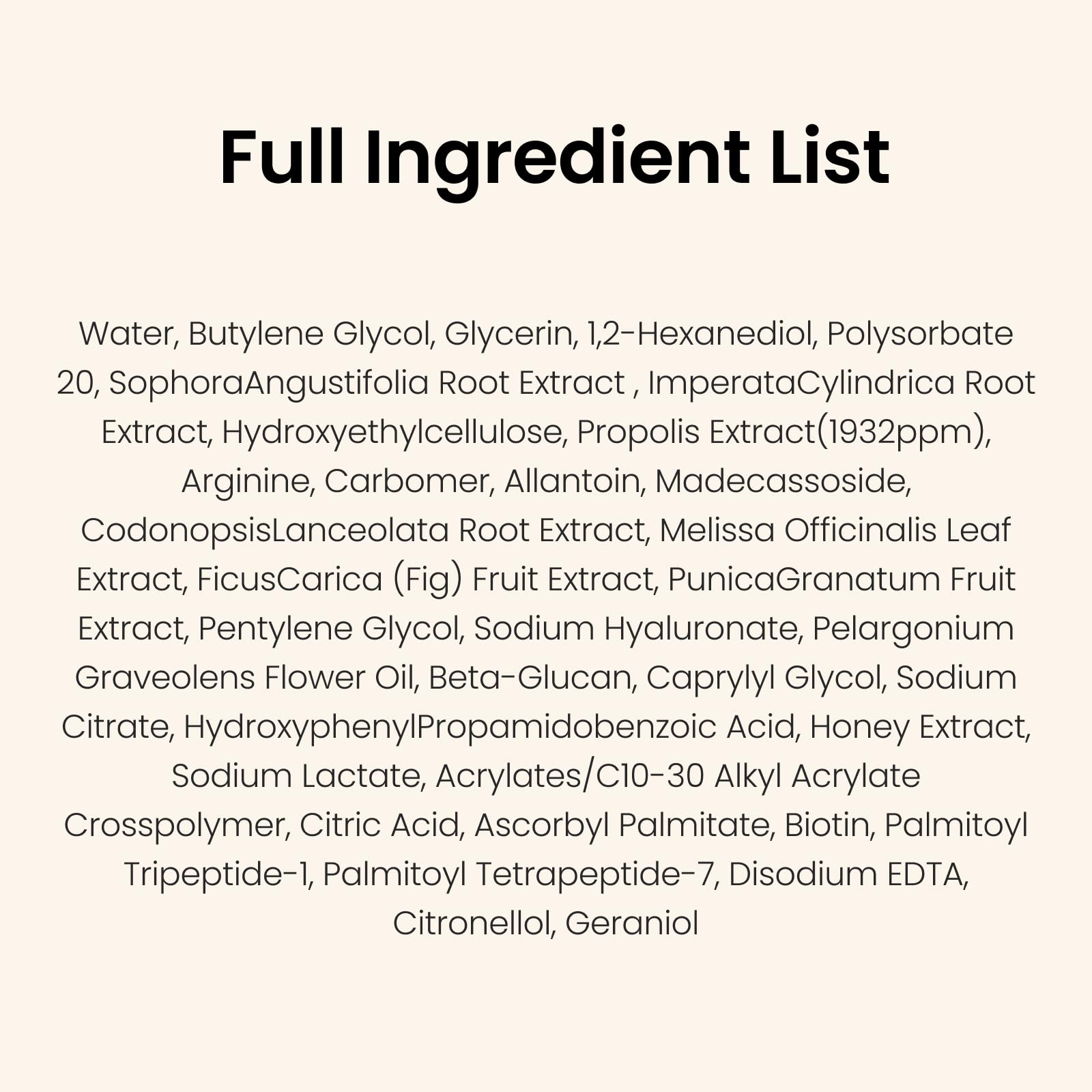 CNP Honey Glow Serum propolis and hyaluronic acid visual cue