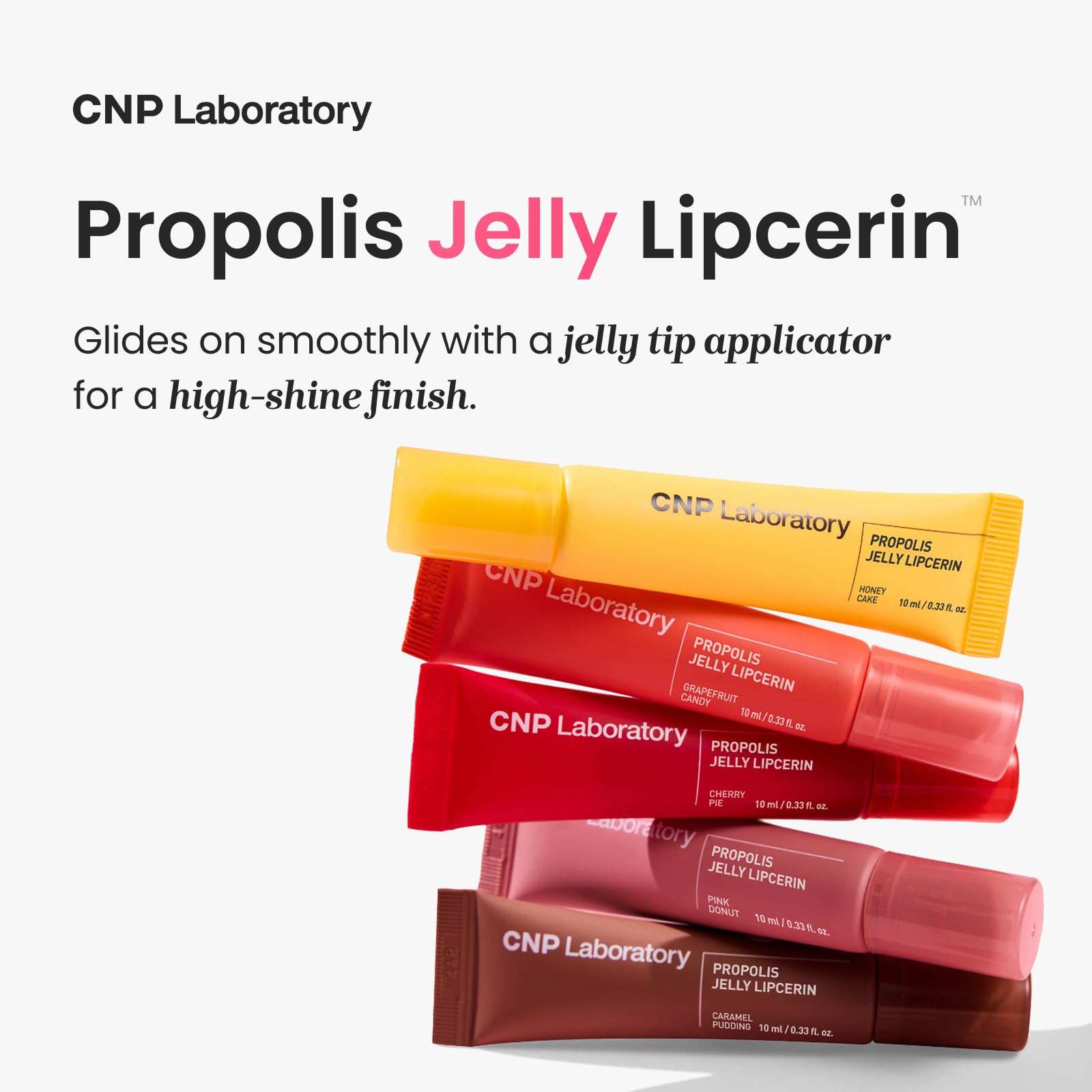 CNP Propolis Jelly Lipcerin applicator tip glides smoothly.