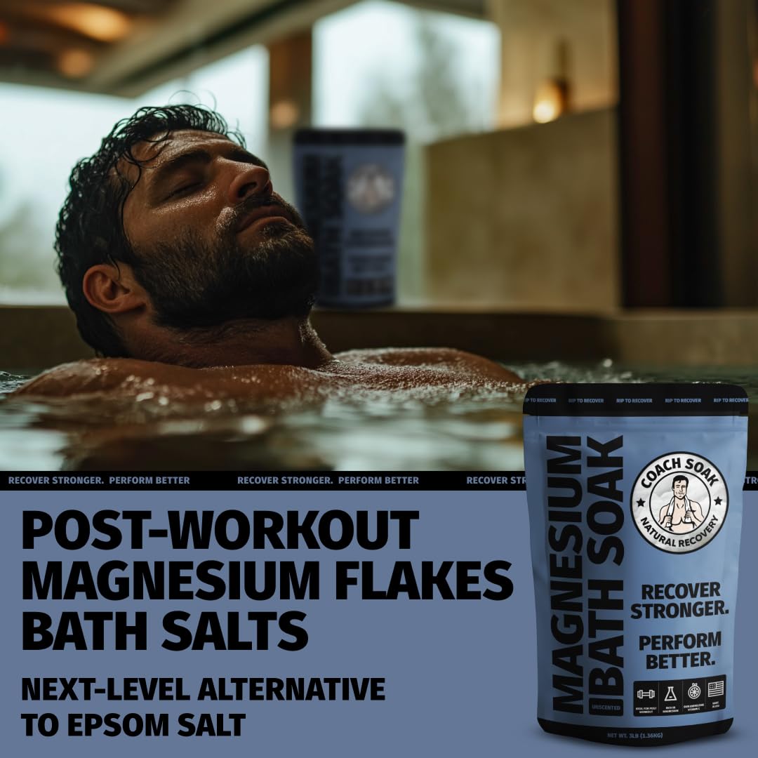 Dead Sea salts delivering minerals in a refreshing Coach Soak bath