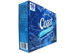 Coast refreshing soap bar with thick lather for a revitalizing morning shower.