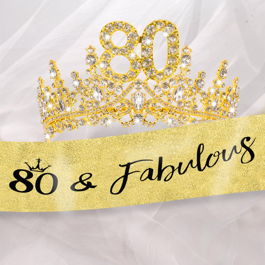 COCIDE crystal tiara close-up highlighting rhinestones for an elegant party look.