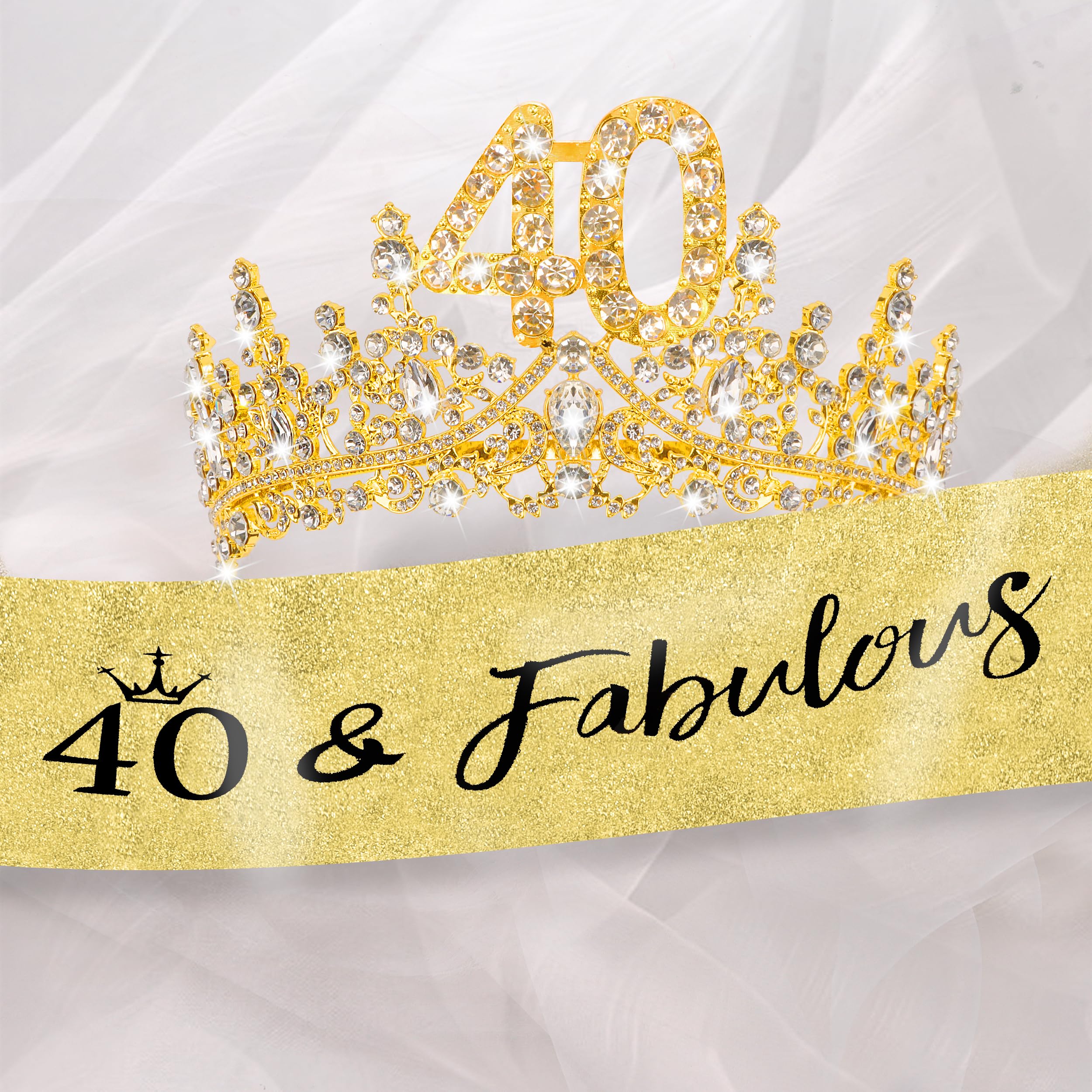 COCIDE crystal tiara rhinestone adds elegant sparkle