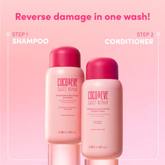 Guava honey peach fragrance note from Coco & Eve for a refreshing wash.