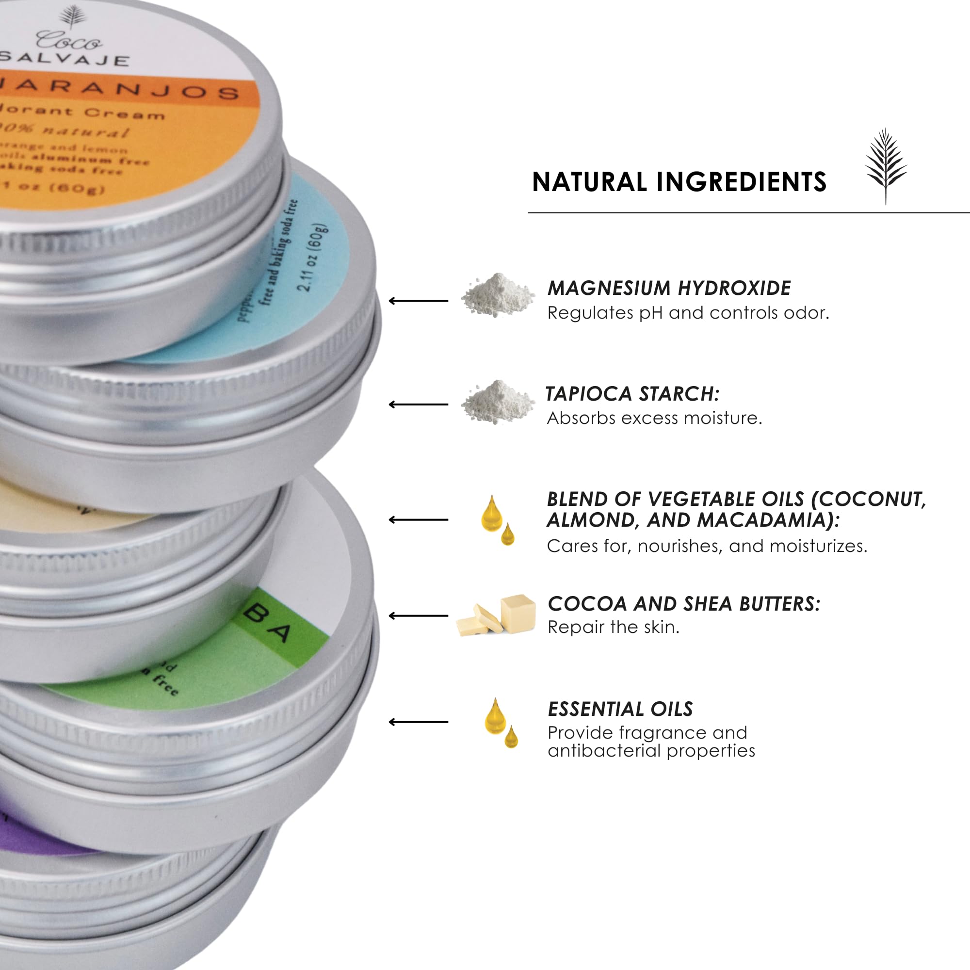 COCO SALVAJE packaging close-up emphasizing eco-friendly design and clean ingredients