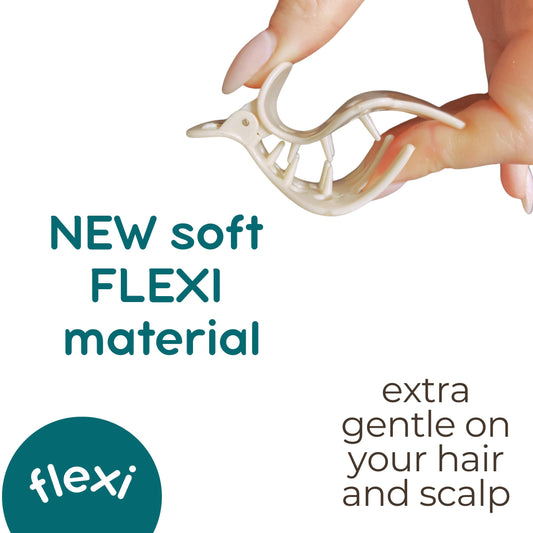 Cocoa & Cali AirLift double-row teeth demonstrate extra lift for fuller curls.