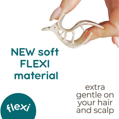 Cocoa & Cali AirLift double-row teeth demonstrate extra lift for fuller curls.
