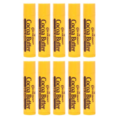 COCOCARE Cocoa Butter Lip Balm in the Little Yellow Stick hydrates lips