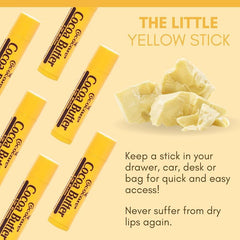 COCOCARE Cocoa Butter Lip Balm offers silky texture for smooth lip care.