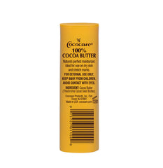 COCOCARE Cocoa Butter Stick texture close-up reveals smooth application.